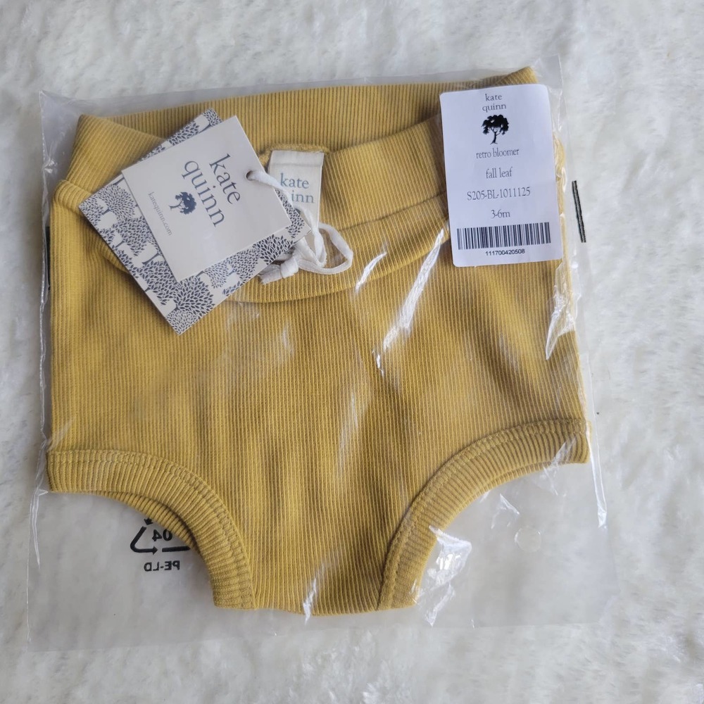 KATE QUINN Fall Leaf Retro Bloomer 3-6M